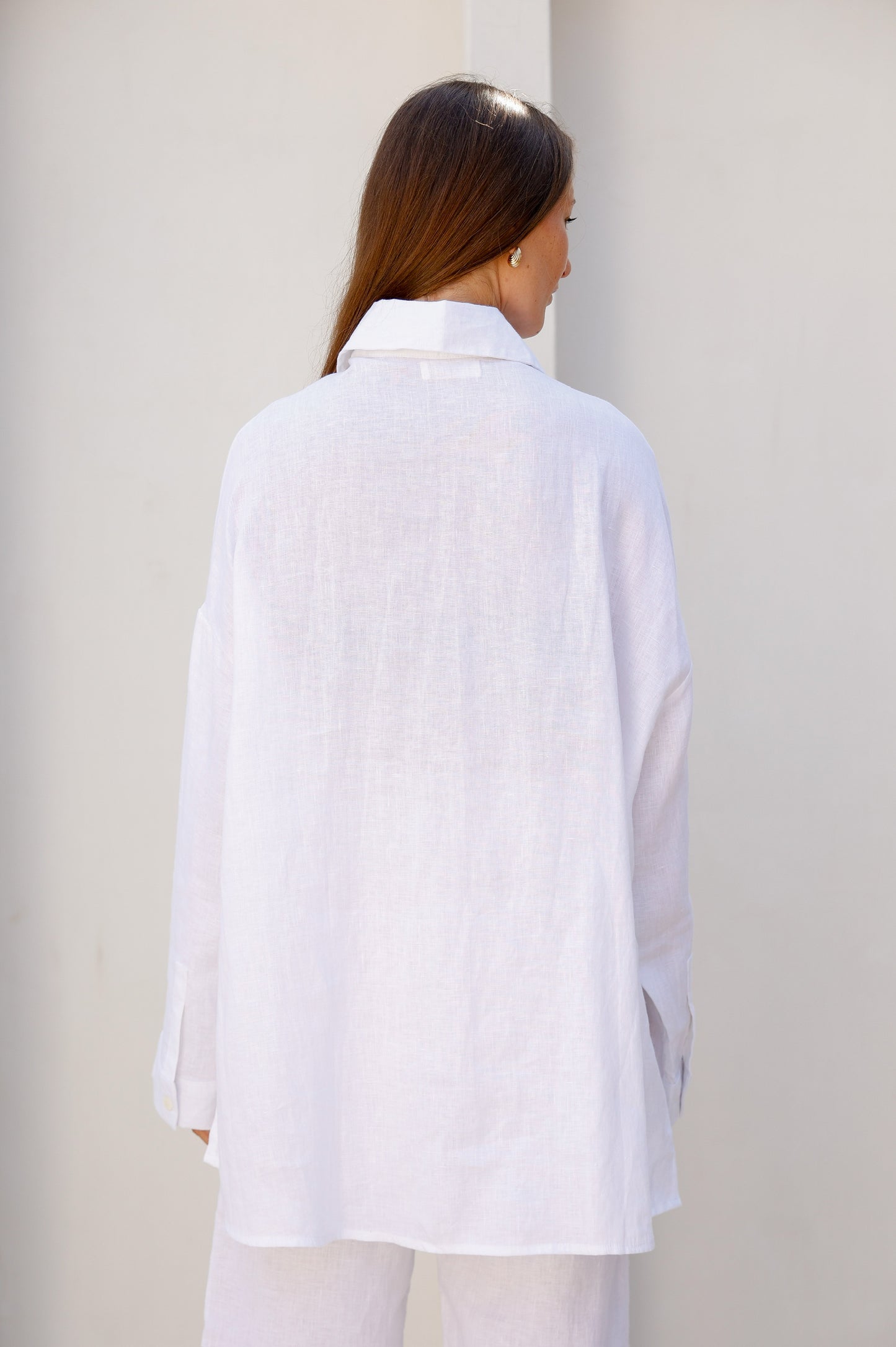 Juana - French Linen Oversize Shirt