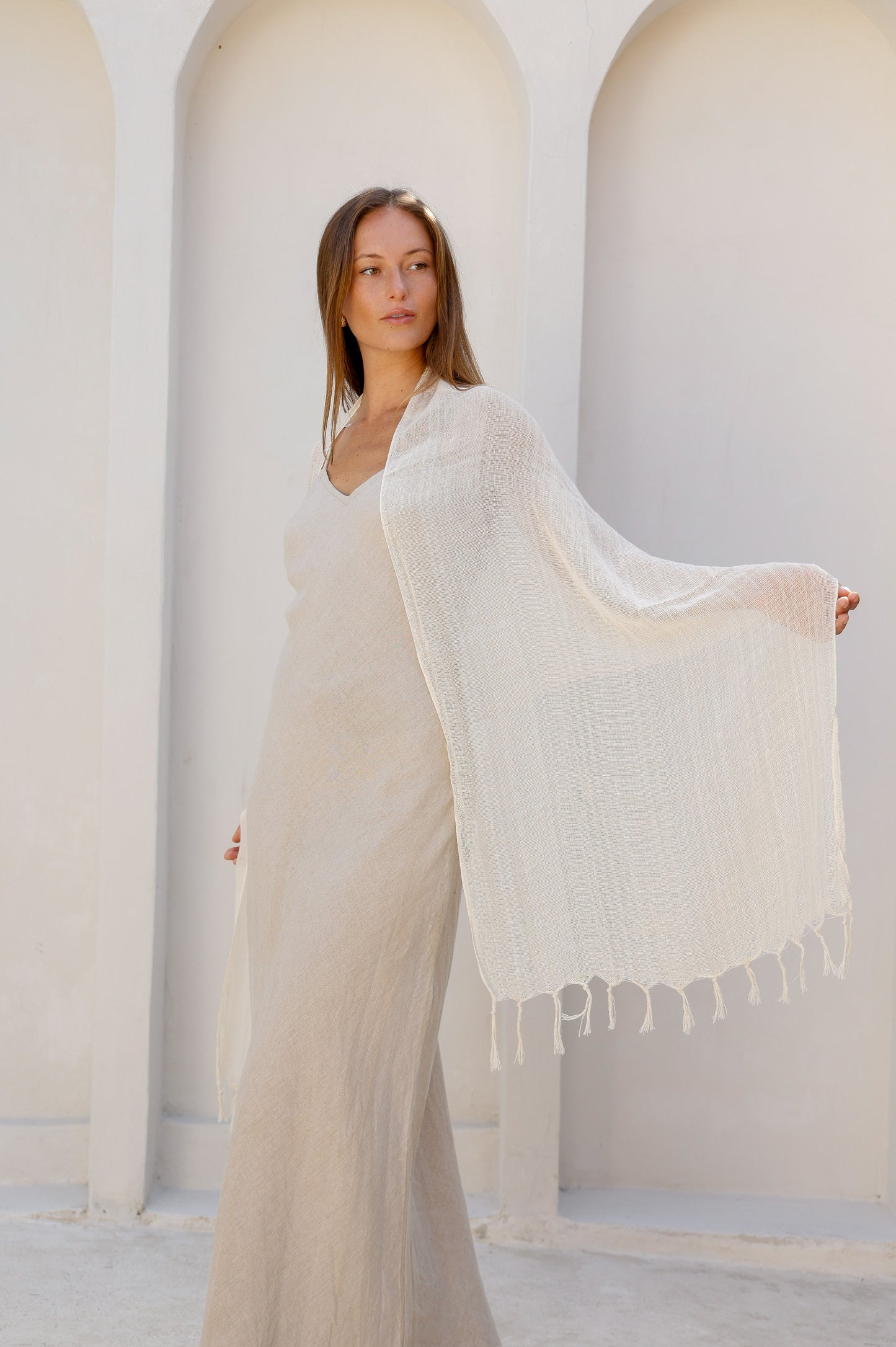 Lightweight Cotton Shawl
