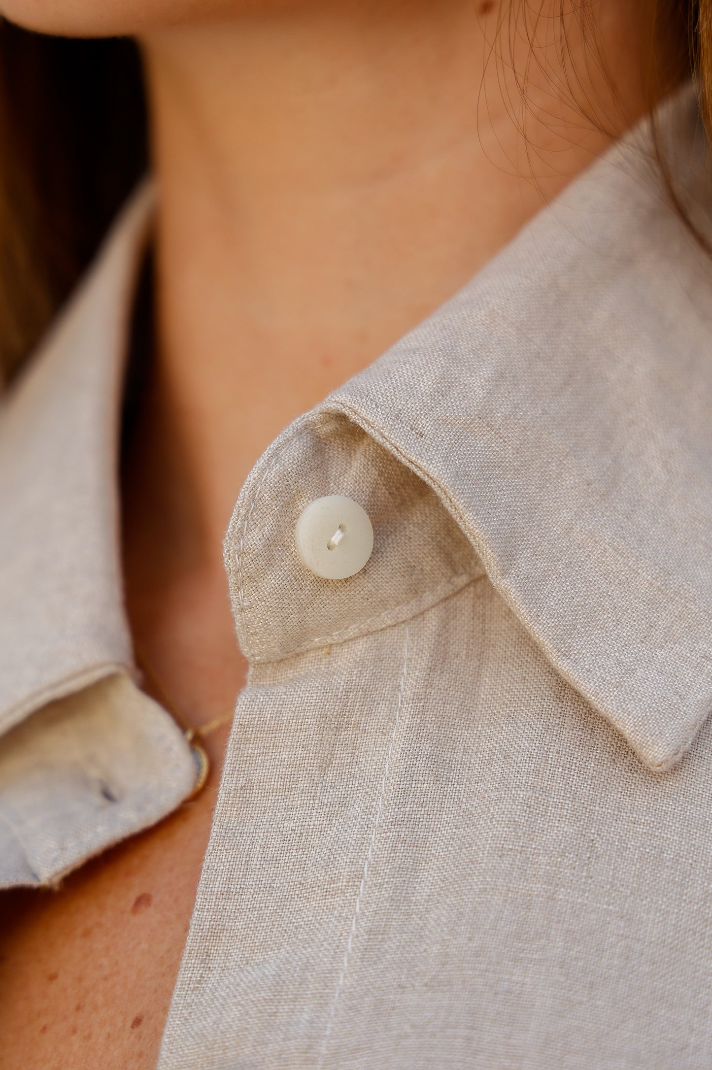 Juana - French Linen Oversize Shirt