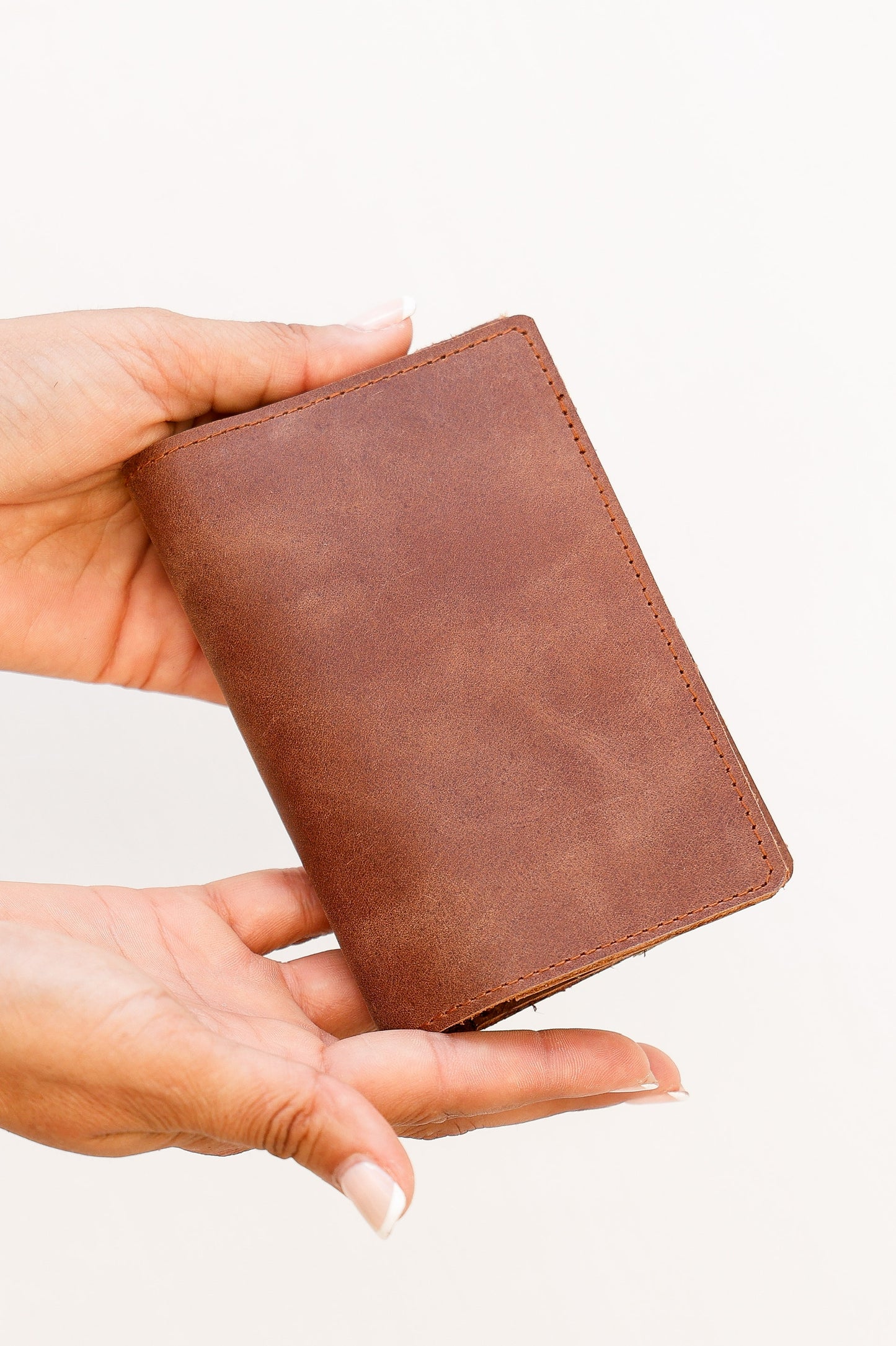 Lauren Passport Holder Cowhide Leather