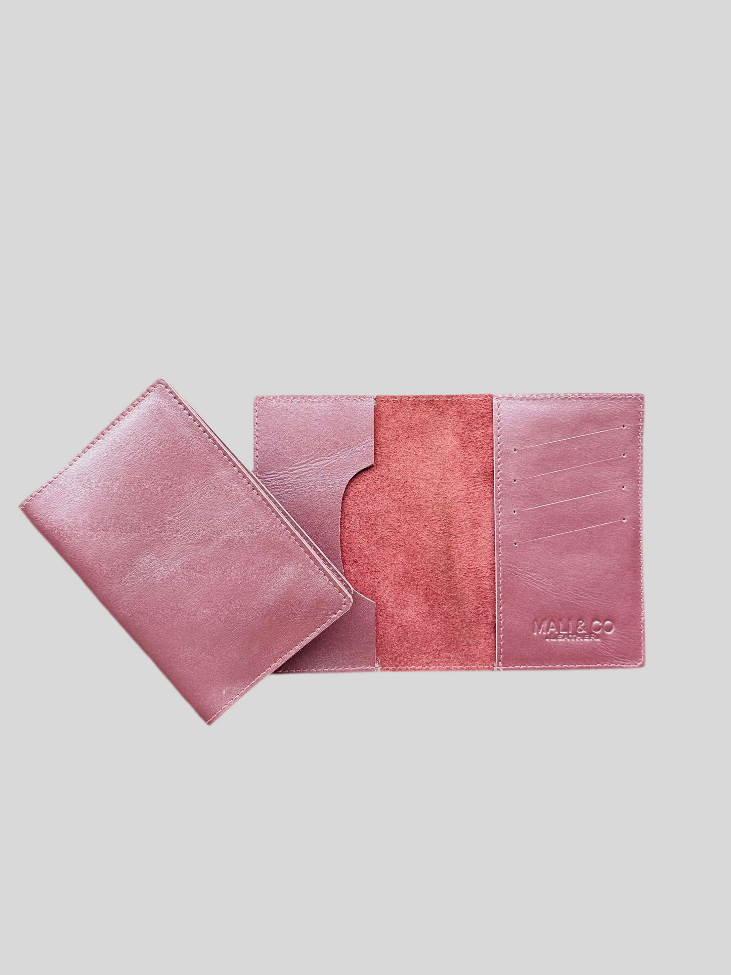 Lauren Passport Holder Cowhide Leather